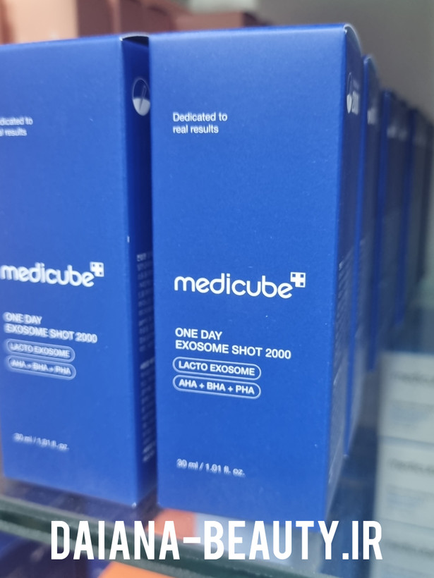 آمپول کنترل منافذ و لایه بردار One Day Exosome Shot 2000 مدی کیوب