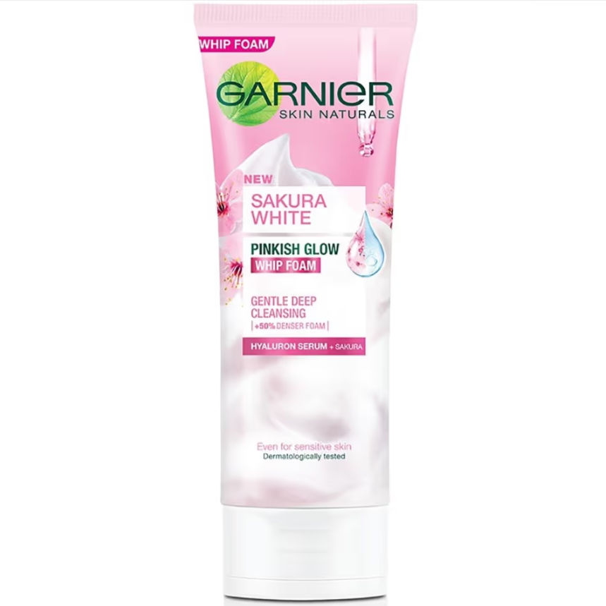 فوم شوینده شکوفه های گیلاس گارنیه مدل Ceramide Super Whip