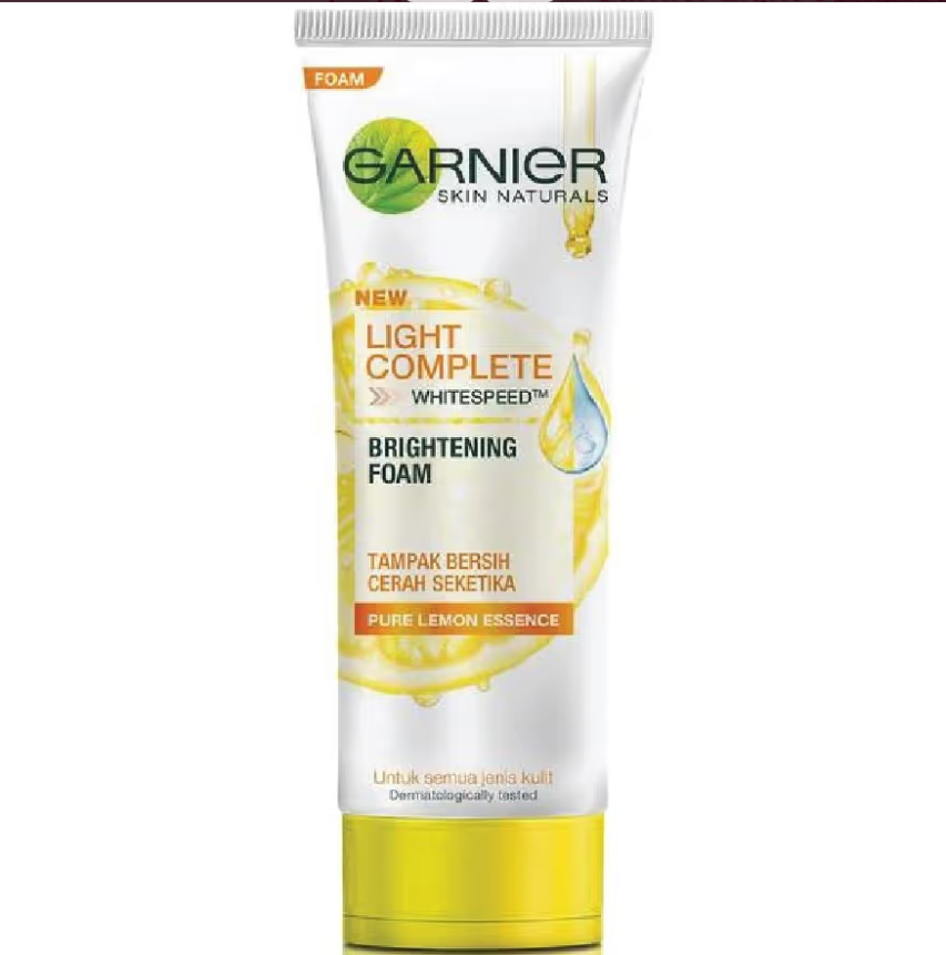 فوم شوینده و روشن کننده صورت گارنیه مدل Light Complete