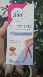 نوار موبر بدن ویت مخصوص پوست حساس (Sensitive Skin) 20 عددی