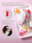 لیپ گلاس شیشه ای ۱۲ساعته مدل Glass Lock Air Gloss