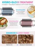 سشوار برس دار حرفهای شیگلم مدل Cool Shield Blowout Brush Pro