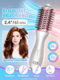 سشوار برس دار حرفهای شیگلم مدل Cool Shield Blowout Brush Pro