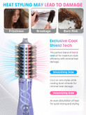سشوار برس دار حرفهای شیگلم مدل Cool Shield Blowout Brush Pro
