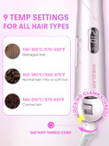 برس پیچ بخار نانو شیگلم مدل Hydra Shot Steam Blowout Brush سایز 38 میلی متر