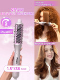 برس پیچ بخار نانو شیگلم مدل Hydra Shot Steam Blowout Brush سایز 38 میلی متر