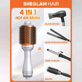 دستگاه سشوار برس دار حالت دهنده شیگلم مدل Blowout Bliss Volumizing