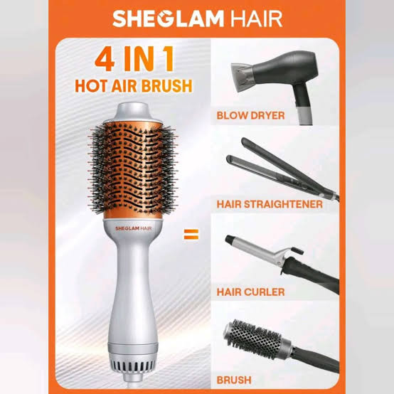 دستگاه سشوار برس دار حالت دهنده شیگلم مدل Blowout Bliss Volumizing