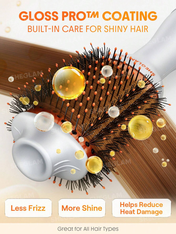 دستگاه سشوار برس دار حالت دهنده شیگلم مدل Blowout Bliss Volumizing