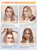 دستگاه سشوار برس دار حالت دهنده شیگلم مدل Blowout Bliss Volumizing