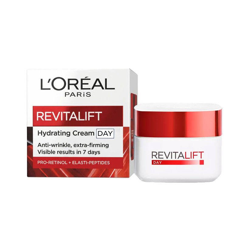 کرم روز ضد چروک لورآل مدل Revitalift Hydrating