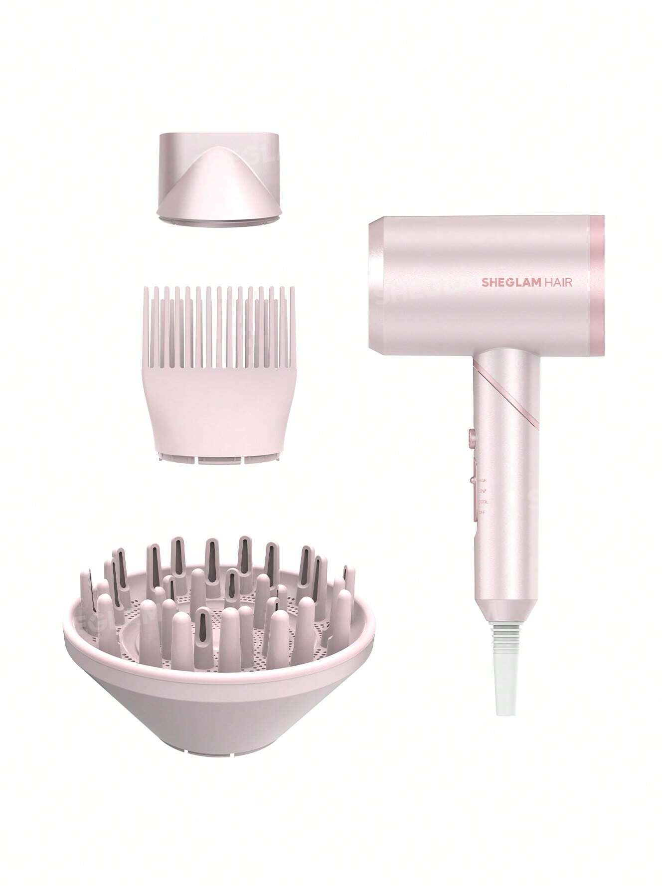 سشوار ۳سری چندکاره شیگلم Blowout Bliss Triple Threat Hair Dryer