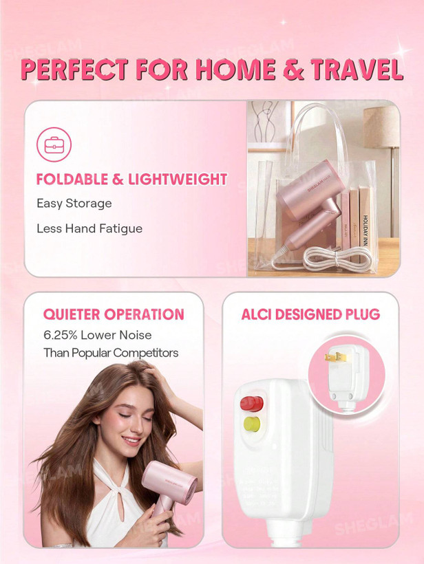 سشوار ۳سری چندکاره شیگلم Blowout Bliss Triple Threat Hair Dryer