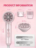 سشوار ۳سری چندکاره شیگلم Blowout Bliss Triple Threat Hair Dryer