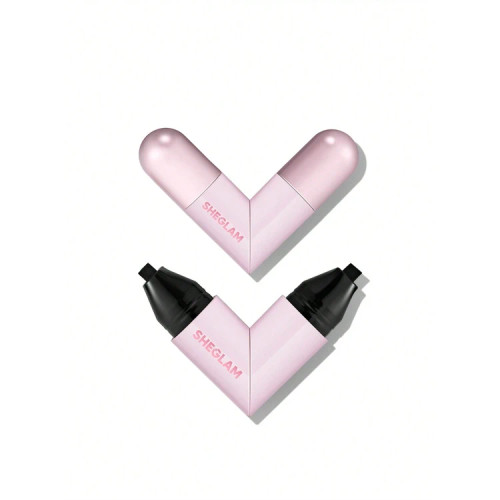 خط چشم دوطرفه استامپ دار شیگلم مدل Insta Wing Heart Stamp