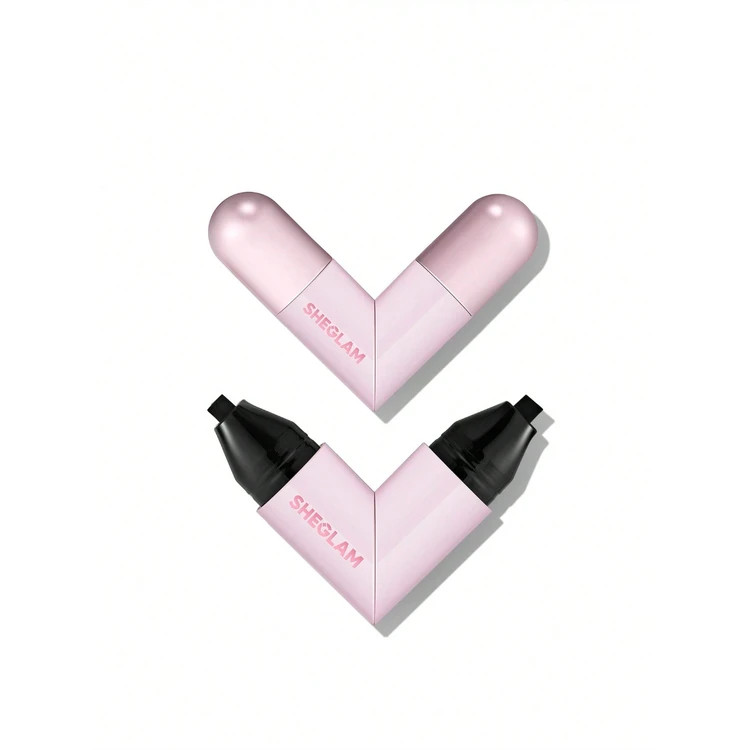 خط چشم دوطرفه استامپ دار شیگلم مدل Insta Wing Heart Stamp