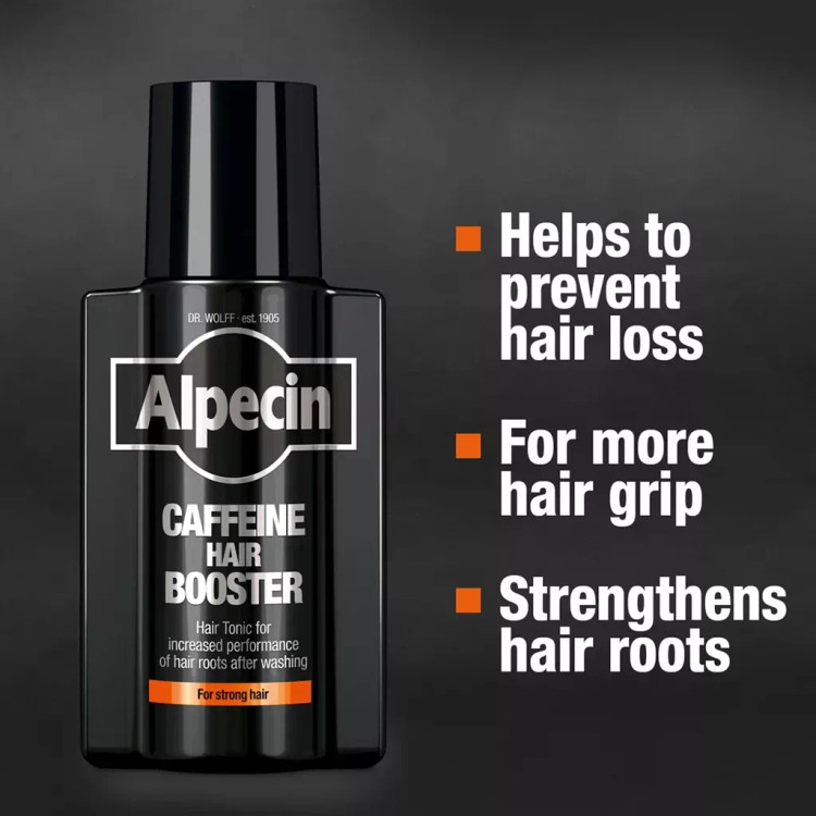 تونیک تقویتکننده مو کافئین آلپسین مدل Hair Booster حجم ۲۰۰ میل