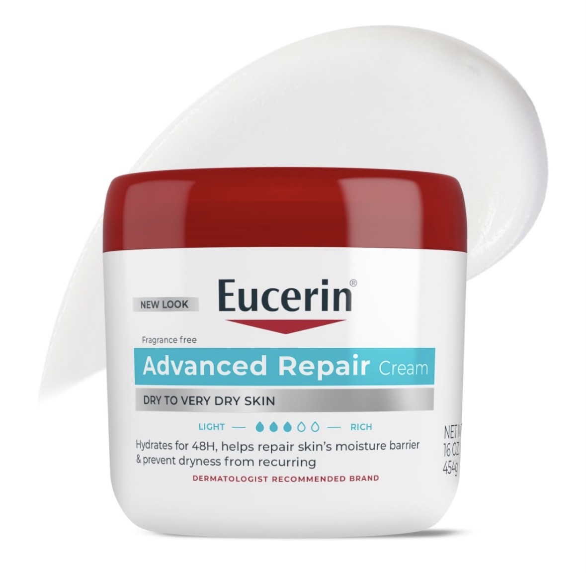 کرم مرطوب‌کننده و ترمیم‌کننده قوی اوسرین مدل Advanced Repair وزن ۴۵۴ گرم