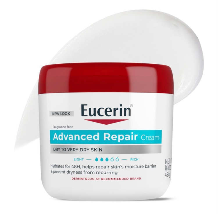 کرم مرطوبکننده و ترمیمکننده قوی اوسرین مدل Advanced Repair وزن ۴۵۴ گرم