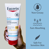 کرم آبرسان و مرطوبکننده روزانه اوسرین SPF30 مدل Daily Hydration مناسب پوست نرمال تا خشک وزن ۲۲۶ گرم