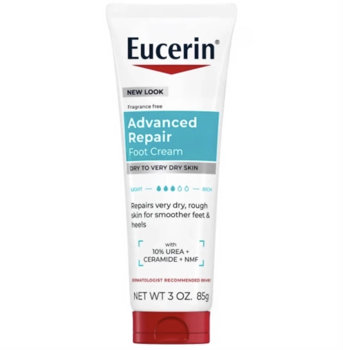 کرم ترمیم‌کننده و ضد ترک پا اوسرین مدل Advanced Repair Foot Cream حاوی ۱۰٪ اوره وزن ۸۵ گرم