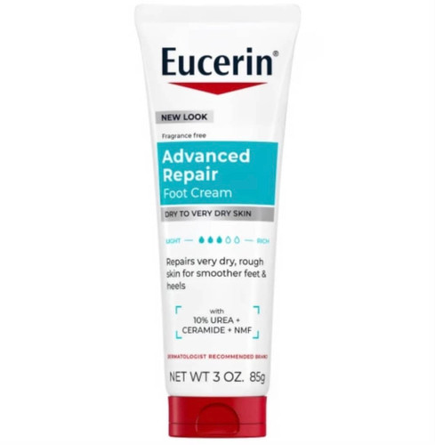 کرم ترمیمکننده و ضد ترک پا اوسرین مدل Advanced Repair Foot Cream حاوی ۱۰٪ اوره وزن ۸۵ گرم