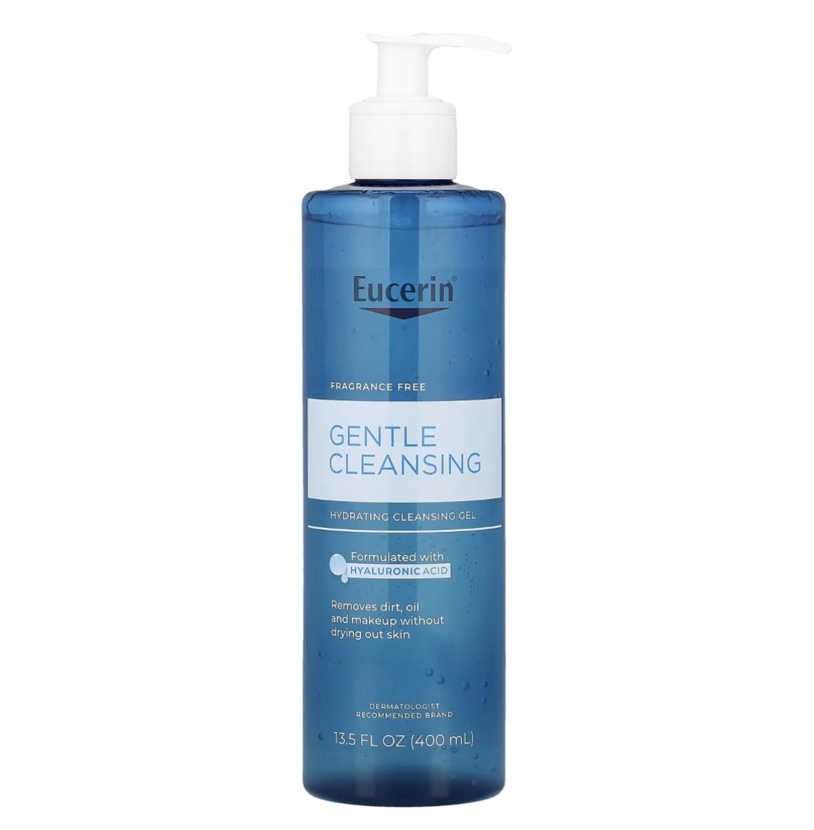 ژل شستشوی آبرسان صورت اوسرین مدل Gentle Cleansing حاوی هیالورونیک اسید حجم ۴۰۰ میل