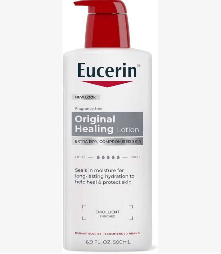 لوسیون مرطوبکننده و ترمیمکننده قوی اوسرین مدل Original Healing مناسب پوست بسیار خشک و آسیبدیده